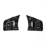 ToMong Jaaguarile XE XF F-PACE E-PACE F-TYPE Alumiiniumisulam Must Auto Roolinuppude Kate Viimistluskleebis Autotarvikud