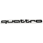 Auto metallist kleebis Eesmise kaitseraua labida logo kleebised Audi Quattro A3 A4 S3 S4 RS3 RS4 RS5 RS7 m&auml;rkide embleemide tarvikud white