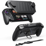 ModCase ROG Xbox Ally ja ROG Xbox Ally X jaoks T&auml;ielikult kaitsev &uuml;mbris eemaldatava esikaane, tugijala ja pikendusrihmaga Kingitused black