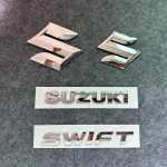 ABS H&otilde;bedased Esiv&otilde;re Tagaluugi Embleemi Kleebised SUZUKI SWIFTile 3D Autokleebis Veekindlad Autokujunduse Tarvikud
