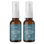 Kopsu puhastav pihusti &ndash; Looduslik kopsu tervise ja hingamisteede tugi &ndash; Taimne hingamisteede puhastus ja hingamise toetus meestele ja naistele (30ml / 1 fl.oz) 2pack