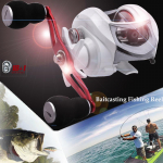 Baitcasting kalastusrull 18+1BB &uuml;lekandearv 6,3:1 magnetpiduritega, k&otilde;rge kiirusega sujuv Se Water Bassile Left hand