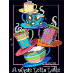 HUACAN 5D Teemantmaali Kohvimaali Teemant t&auml;isruudu teemantmosaiigiga koomiks 20*30 cm