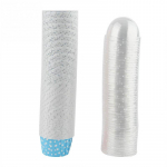 100 tk koogivooderdised paberist &uuml;mmargused koogik&uuml;psetustopsid kaanega muffini&uuml;mbrised roosa