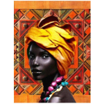 Teemantmaali ristpistes komplektid Aafrika &uuml;marteemanttikandid 20X30CM