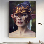 DINGPU t&auml;is&uuml;mmargune 5D DIY teemanttikandid Teemantmaaling Ristpistes 5D Decor kingitus 20X30CM