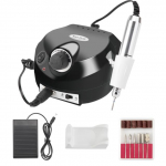 35000 p/min elektriline k&uuml;&uuml;nepuurimismasin Freesil&otilde;ikuri komplektid manik&uuml;&uuml;ri k&uuml;&uuml;neotstele Elektriline k&uuml;&uuml;nepedik&uuml;&uuml;ri viil 220V(EU Plug) roosa