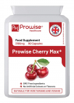 Cherry Max 2100mg 90 kapslit | Sobib taimetoitlastele ja veganitele | Valmistatud &Uuml;hendkuningriigis, firma Prowise PACK OF 1