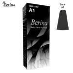 BERINA HAIR COLOR CREAM P&uuml;siv&auml;rv A1-A47 60 g. - Tai A1 Black