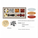 DIY templid Vaha pitseri karbi komplekt Eemaldatav templilusika komplekt Tihendushelmed &Uuml;mbrik Pulmapakend Kingitused Postkaart set 07