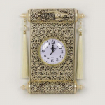 Edict Pattern seinakell | Ainulaadne seinakaunistus | Islami seinakunst | Ainulaadne kodukink | Islami kodukaunistus | Edict Shape seinakell kuld