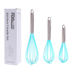 3-suuruses v&auml;rviline munavispel roostevabast terasest munavispli k&ouml;&ouml;gitraat &otilde;hupalli vispel piima munavahutaja segamisriist must