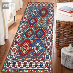 Retro P&auml;rsia prindiga vaip magamistoale etnilises stiilis k&ouml;&ouml;gimatt libisemiskindel Boho vaip Runenr esiku matt elutoa vaip Maroko 60x180cm