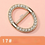 &Uuml;mmargune Elegant Tees&auml;rgi Klambrid Sall Pandlad T-s&auml;rgi Klambrid R&otilde;ngas Riided Nurk S&otilde;lmitud Pandlad Sisel&auml;bim&otilde;&otilde;t 29-35mm 17