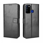 Luksuslik nahast klapitav rahakoti&uuml;mbris kaardipesadega Kickstand magnetpandlaga p&otilde;rutuskindel kaitsekate alcatelile 1B 1L 3X 1V 1A 5V 1SE 3L alcatel 1B 2022 must