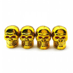 4/8/12 tk klapikorgid rehvidele Skull Style Universaalsed klapivarre korgid autodele veoautodele jalgratastele mootorratastele jalgratastele roostevastane vask korrosioonikindel 4pcs