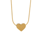 Les Tr&eacute;sors De Lily [R7434] - Kuldne  Love  terasest disainerkaelakee - 10x8 mm kuld