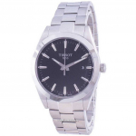 Tissot Gentleman Quartz T127.410.11.051.00 T1274101105100 100M meeste k&auml;ekell must