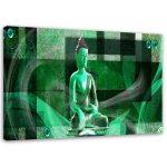 L&otilde;uenditr&uuml;kk Buddha Zen Green 60x40 roheline