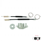 EWR5434 tagumise vasaku ukse aknat&otilde;stuki remondikomplekt 9630961880 s&otilde;idukile Peugeot 406 1995-2004