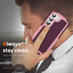S23 Ultra p&otilde;rutuskindel s&otilde;jav&auml;eklassi soomuskaane &uuml;mbris Samsung Galaxy S23 Ultra S 23 Plus mobiiltelefoni tarvikute kaantele for Galaxy S23 Ultra