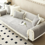 Velvet Thicken Plush diivani kate Kassi Lemmiklooma Diivani Matt Voldis seelik Libisemiskindel diivanir&auml;tik elutuppa Sektsioondiivani katted 1pc 30x50 pillowcase
