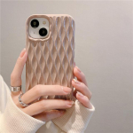 Ins Simple Water Pipper silikoonist telefoni&uuml;mbris Iphone 14 Pro Max 11 12 13pro Max Xr X Xs laineliste triipude mustriga p&otilde;rutuskindel kate For iPhone 14 Pro