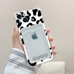 L&auml;bipaistev Butterfly kaardipesa &uuml;mbris iPhone'ile 14 13 12 11 Pro Max Xr Xs Se 2020 2022 7 8 Plus pehme taskuhoidja rahakoti kate For iphone SE 2022