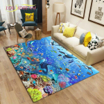 Loomamaailm Elutoa vaibad Magamistoa Suur vaip Lapsed M&auml;nguala Vaibad Lastetuba M&auml;ng P&otilde;randamatid 100cm x 150cm