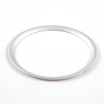For Porsche Taycan  2022 aluminum alloy Red/Blue Car Steering Wheel Cover Trim Sticker Car Accessories punane