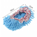 Multifunktsionaalsed p&otilde;randatolmupuhastussussid jalan&otilde;ud Lazy Mopping jalan&otilde;ud Kodune p&otilde;randapuhastus mikrokiust puhastusjalatsid 1 pair sinine