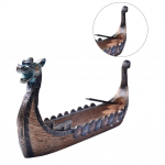 Retro viirukip&otilde;leti Dragon Boat pulgahoidja Traditsiooniline Hiina disainiga k&auml;sitsi nikerdatud nikerdatud viiruk 1PCS