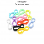 50 tk plastist v&auml;rvilised homaariluku konksuklambrid homaariklambri konnektorid v&otilde;tmehoidja konksud ehete valmistamise tarvikute jaoks