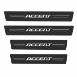 4 t&uuml;kki auto l&auml;vega s&uuml;sinikkiust kriimustuskindlaid kaitsekleebiseid Hyundai Mingtu Tucson autole 4Pcs Accent