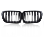 Neeru eesmise kaitseraua iluv&otilde;re liistude stiilis grill sobib BMW 3. seeria E46 sedaan Touring 4 uksega 1998 1999 2000 2001 autole Type2 Matte Black black