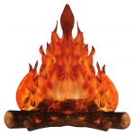 Kunstlik tuli Lihtne kokku panna Loominguline modelleerimine Kodukaunistus 3D dekoratiivne papist l&otilde;ke suvelaagriks 3