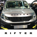 Auto Kapoti Kleebis PEU+GEOT RIFT+ER jaoks Auto Mootorikatte Triibud Auto Kere Dekor Metallist Kleebised V&auml;line Lisavarustus must