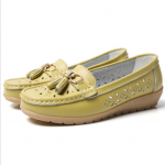 Hingavad naiste sandaalid Mood vabaaja nahast lamedad kingad Suvised sandaalid naistele 35 &otilde;unaroheline v&auml;rv