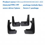 2023 2024 UUE Lexus RX RX500h RX350h poritiiba porilappide kaitsed Pritsmetega porilapid Autotarvikud eesmine taga must