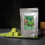 Matcha pulber orgaaniline Matcha roheline pulbrilise salenemisega tooted magustoiduks kondiitritoodeteks j&auml;&auml;tise k&uuml;psetamiseks musta v&auml;rvi rohelise tee pulber