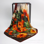 Kvaliteetsed luksuslikud siidist sallid peapael Sallid kaelasall naistele kett siidist sall naiste dekoratiivne sall