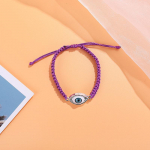 Bohemia vintage gooti silmadega k&auml;ev&otilde;ru Evil Eye Femme naiste meeste punkripunutis kootud k&ouml;iega k&auml;ev&otilde;ru