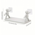 Vannitoa riiulid Puurimata nurk Plastikust riiul Du&scaron;&scaron; Hoiuriiuli hoidik k&ouml;&ouml;gi-WC korraldaja Vannitoa tarvikud