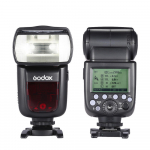 Godox V860II-C E-TTL 1/8000S HSS Master Slave GN60 Speedlite v&auml;lk Sisseehitatud 2.4G traadita X-s&uuml;steemiga EU Plug