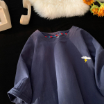 2024 Uus Puuvillasegu L&uuml;hikeste Varrukatega T-s&auml;rk Meeste Suvine T-s&auml;rk Meeste &Uuml;mara Kaelusega Lahtine Vabaaja T-s&auml;rk Hingavad Topid XXXXL 80-90kg