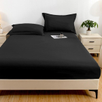 99,99% veekindel voodilina elastse ribaga libisemisvastase kattega madratsikaitse &uuml;hele kaheinimesevoodile, Queen 160 180 200 200X220CM Only Sheet