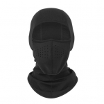 Talvine soe rattabanaan naistele meestele Tuule- ja p&auml;ikesekaitsega v&auml;lipeakate n&auml;okattega, k&otilde;rge elastsusega 306-kraadine t&auml;ielik katvus must