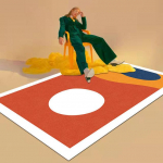 Kunst abstraktne elutoa vaip kaasaegne lihtne magamistuba suur vaip pestav pere vabaaja vaip libisemisvastane matt Alfombra 80x120cm