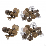 20 komplekti Kinnitusklambrid Magnetn&ouml;&ouml;p &Otilde;mblust&ouml;&ouml;d 14mm 18mm Pronks