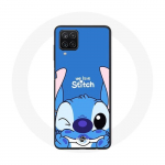 Samsung Galaxy A12 &uuml;mbris Stitch armas sinine taust